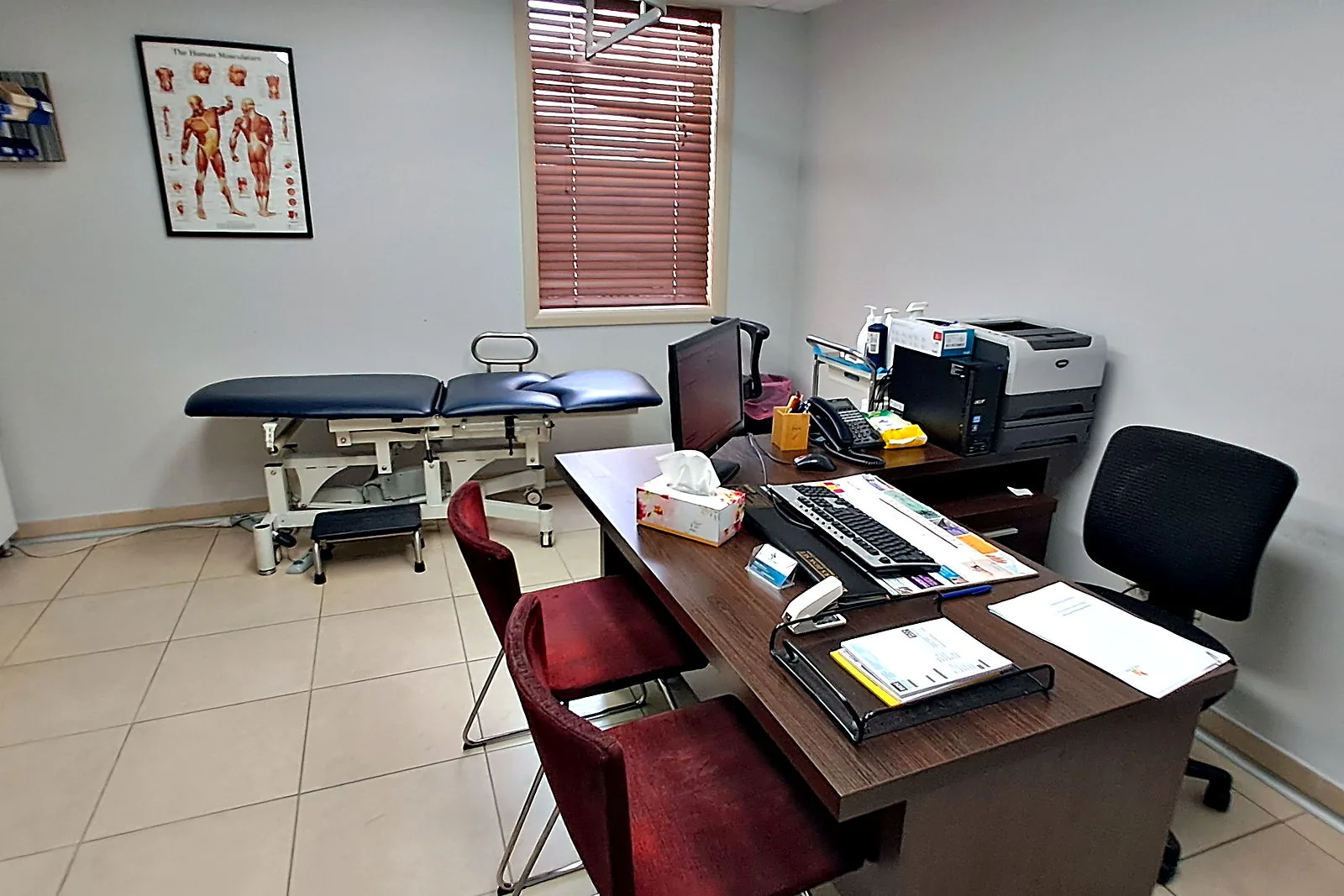 Consulting and treatment room at our Lakemba clinic